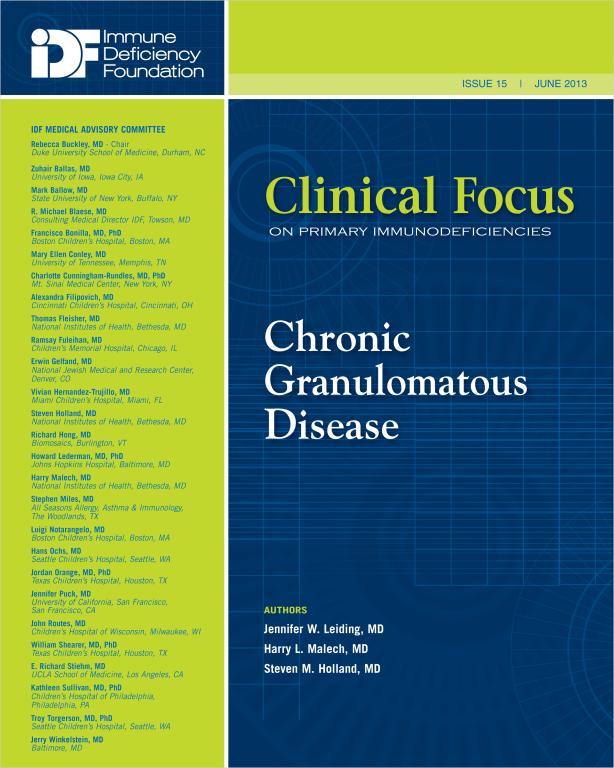 Cover of Clinical Focus: Chronic Granulomatous Disease.