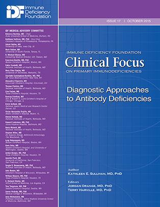 Cover of Clinical Focus: Diagnostic Approaches to Antibody Deficiencies.
