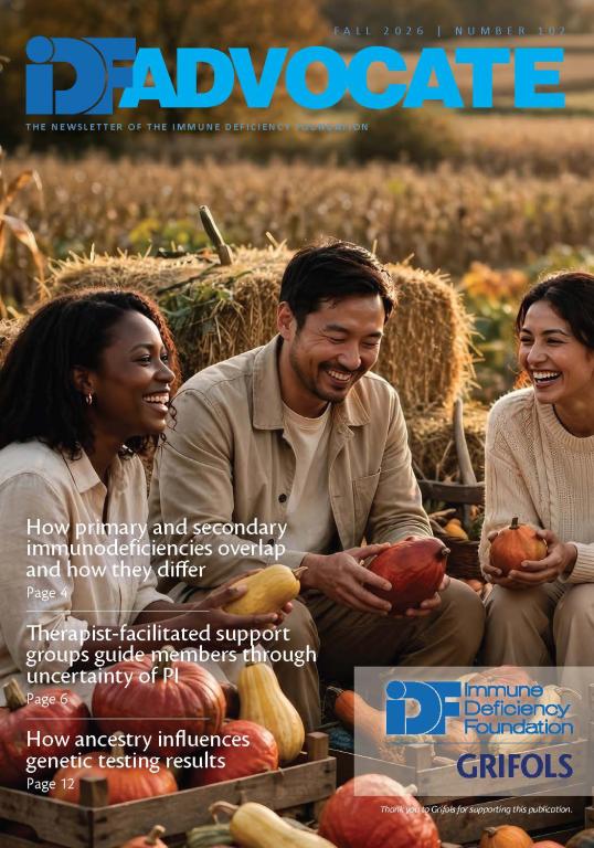 cover of fall 2026 advocate newsletter