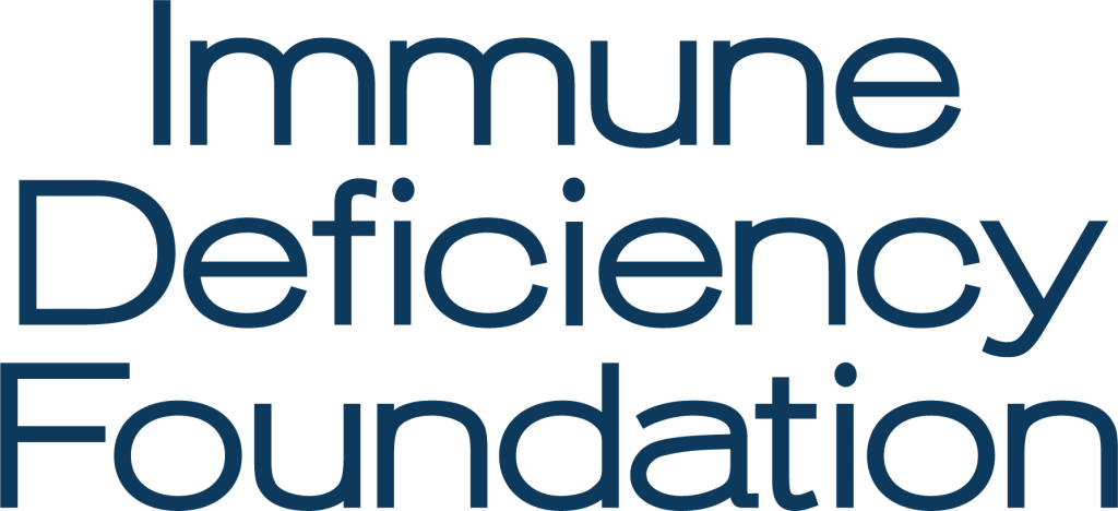 Immune Deficiency Foundation logo.
