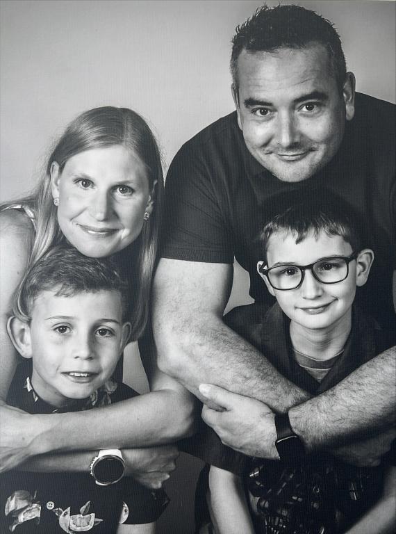 Oliver family portrait