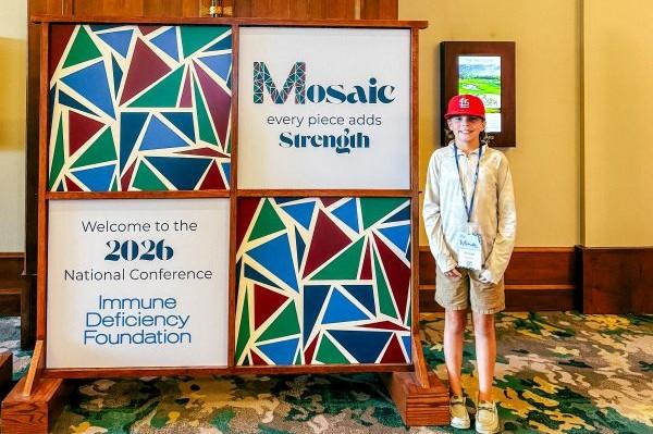 Emmett at conference 2026