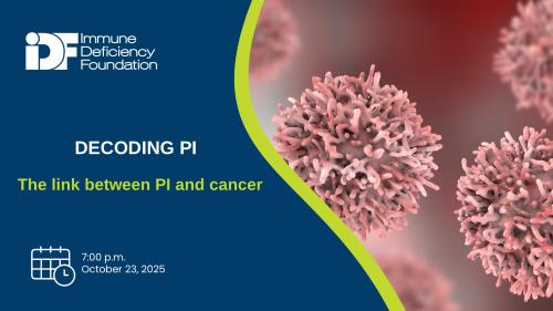 Thumbnail reading "Decoding PI: The link between PI and cancer"