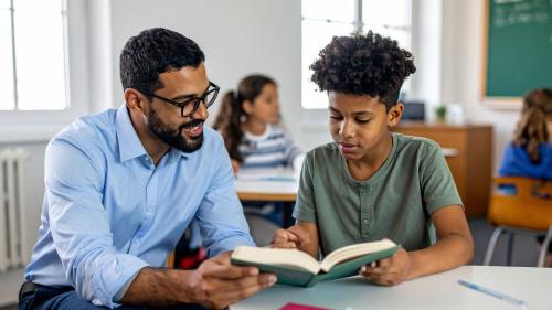 Teacher and student 2