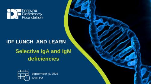 Thumbnail for selective IgA and IgM deficiencies webinar